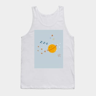 Baby space print Tank Top